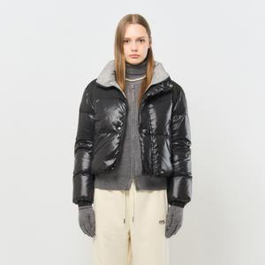 UNISEX 덕 패디드 배색 푸퍼 [BLACK] / SBC4U07005