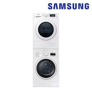 삼성 드럼세탁기 워시타워 세탁기 건조기 세트 화이트 WW90T3000KW +DV90TA040KE 무료설치 제주도가능