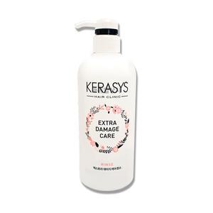 케라시스 데미지케어 린스 750ml x 1개 / 데일리 엑스트라 플러스 샤이닝 리필 대용량 리필용 샴푸 펌프증