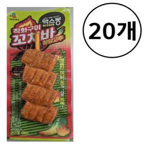 CJ 맥스봉 직화구이 꼬치바 청양고추70g X 20개