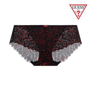 [롯데백화점]게스 블랙하트 레이스 여성팬티 GCWPTB17BK