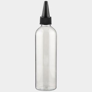 블랙 뾰족캡 투명 250ml 스프레이용기 플라스틱 미스트 향수공병 화장품 소분병 여행 휴대품 DIY