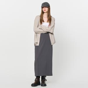 UNISEX 텍스처드 루즈핏 셔츠 [CITY GREY] / SBD3U03001-WOMAN
