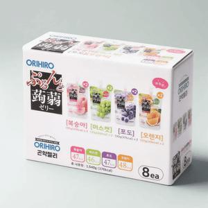 오리히로 과일 곤약젤리 1box 과일젤리