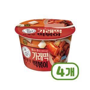미정당 가래떡볶이 즉석용기컵 310g x 4개