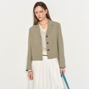 WOMAN 테일러드 숏 자켓 [GREY] / WBE1L09509