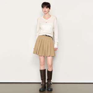 WOMAN 브이넥 풀오버 [WHITE] / WBE1L05522