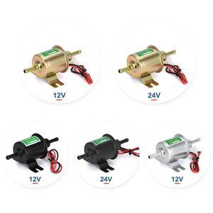 전기 연료 펌프 저압 볼트 고정 와이어 디젤 가솔린 HEP-02A 자동차 카브레타 오토바이 ATV용 12V 신제품