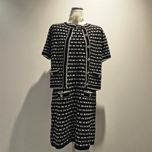 [롯데백화점]오조크 레이온 리본패턴 원피스가디건 세트 FOTMCZM505P