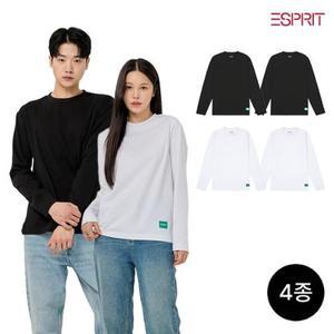 [2+2][에스프리] 순면 속티 긴팔 4종set (컬러선택가능)
