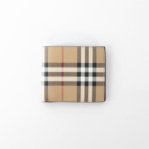 버버리 빈티지 체크 반지갑 BEIGE 80656411