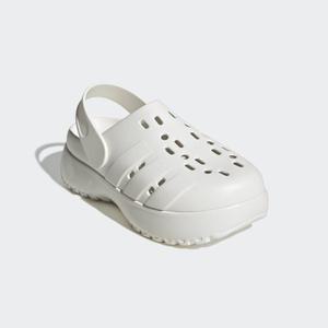 [아디다스](신세계 사우스시티)[남여공용] 아딜렛 플랫폼 클로그 (JP9576) 데일리 슬라이드 화이트