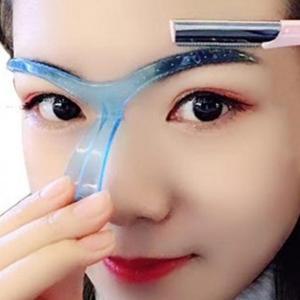 눈썹다듬기틀 모양틀 가이드툴 눈썹정리 (3m6JI)