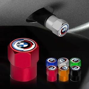 4Pcs 자동차 바퀴 타이어 밸브 캡 공기 커버 액세서리 BMW E46 E39 F30
