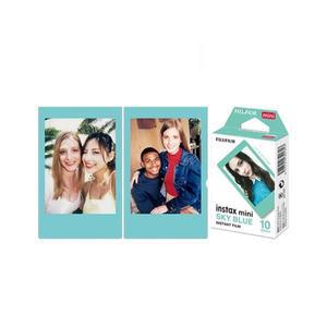 [누리사진관]10-20매 Fujifilm Instax Mini 12 8 9 필름 핑크 사이드 및 블루 Fuji 즉석 인화지 70 7s 50s