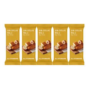 [장보기]올스탠다드 모짜 크리스피 핫도그 80g, 5개