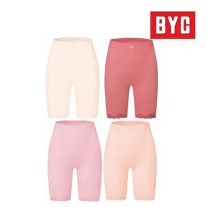 BYC 여성 로즈 7부하의 40수순면 레이스 내의 속바지 RCR0042