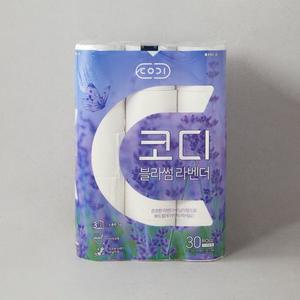 [SSG단독]코디 블라썸 라벤더 30M*30롤 (온)
