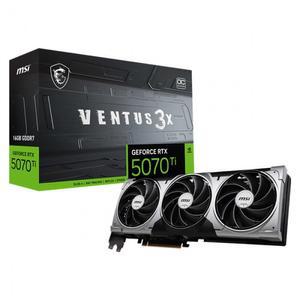 MSI 지포스 RTX 5070 Ti 벤투스 3X OC D7 16GB 그래픽카드 엔비디아 무상 AS 3년 NVIDIA