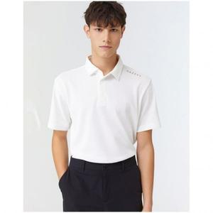 헤지스골프 남성 화이트 로고장식 반팔 폴로티셔츠 WPTS3B912WT 755281