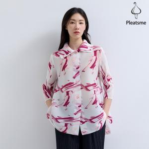 붓터치 스프레드 카라 롱 자켓_PPJKM025020