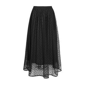 [JJ지고트]허리밴딩 도트 샤스커트(GR5N0SK501)