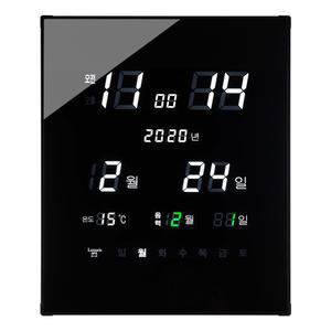 국산 GPS 위성 디지털 전자 LED 벽시계 리치
