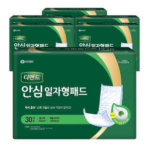 디펜드 안심 일자형 패드 30개입 6팩