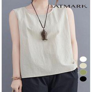 [앳마크]ATMARK 라인서머슬리브리스티셔츠 AA43TS037G