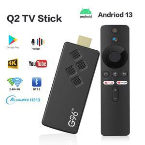 안드로이드 13 스마트 호환 TV 스틱 듀얼 2.4G5 와이파이 넷플릭스 유튜브 4K HDR10 구글 음성 지원 다국어