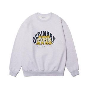 [기모] Four Otters Sweat Shirts W.Melange