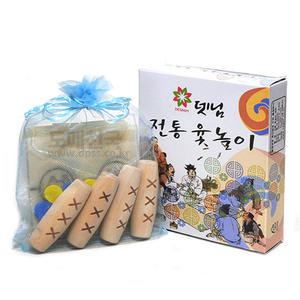 미니 윷놀이세트 휴대용 윷놀이 어린이집 유치원 전통놀이 민속놀이 교구 제기차기