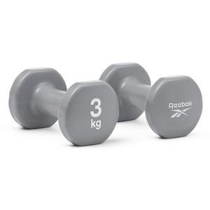 REEBOK 덤벨 2개 1세트(RAWT-16153) 3kg 그레이
