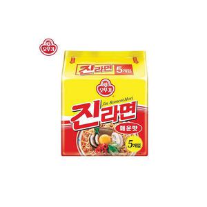 오뚜기 진라면매운맛면120g x40 무배