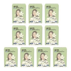 샐리의 법칙 생리대 시그니처 대형 5P 10팩
