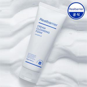 [공식] 리얼베리어 크림 클렌징 폼 120ml (+폼30ml+랜덤견본3매)