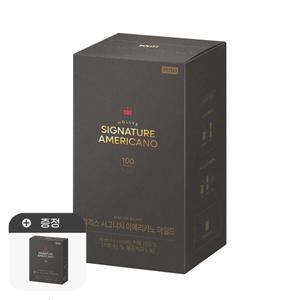 [할리스] 시그니처 아메리카노 미니 마일드 100T+(증정)미니 다크 10T