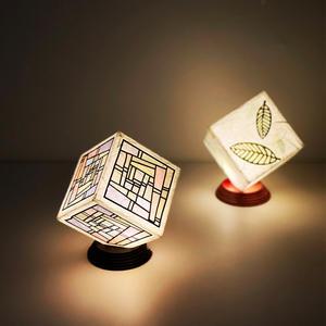 한지공예 미니램프 조명 인테리어 DIY