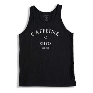 Caffeine and Kilos 카페인앤킬로스 아치 로고 탱크탑 민소매 나시