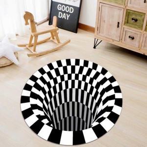 겨울 실내 싱크홀 3D 입체 착시매트 80cm 놀이매트
