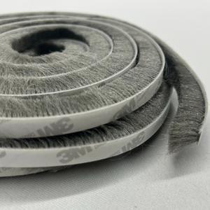 틈새막이 모헤어 문풍지 5/9/15mm x 5M 기모털 단열 문풍지 샤시틈막이 문틈막이 샤시 바람막이 털풍지 난