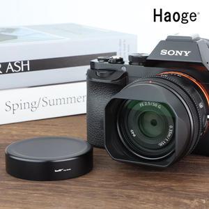 Haoge 하오게 소니 FE 40mm 50mm 24mm 사각 후드 LH-S245N+Cap