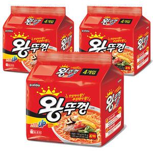 팔도 왕뚜껑봉지면 130gx4입, 3개