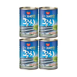 동원 꽁치 원터치, 300g , 4개