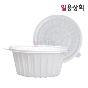 신형 냉면용기 TY 195파이 대-1 백색 300세트