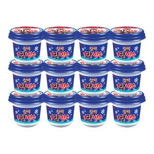 찰떡 일품 팥빙수 아이스크림 230ml X12개