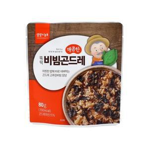 [강원6차산업]매콤한 뚝딱 비빔곤드레 80g/ 3봉묶음
