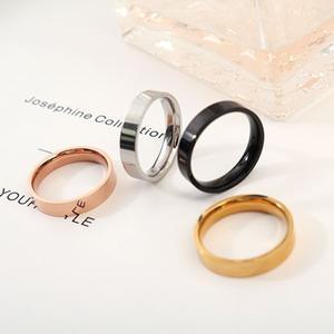 비즈아이 [8-360]써지컬스틸 민자반지 4mm ,1개