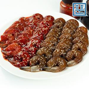 [훈훈수산]간장깐새우장1kg+양념깐새우장1kg