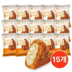 한우물 김치치즈 주먹밥 100g x 15개